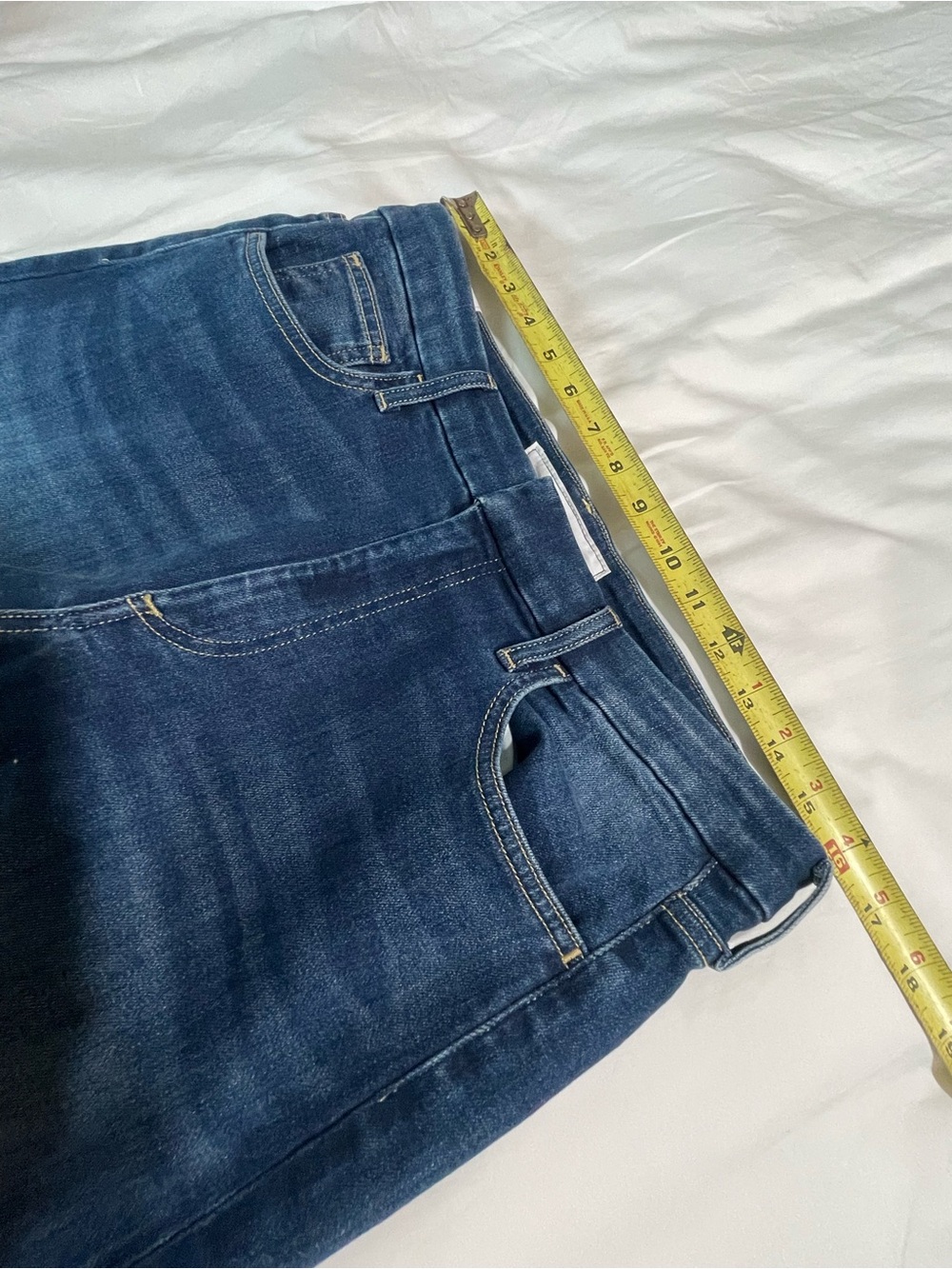 Frank & Eileen Galway Wide-Leg Jeans in Medium Blue Wash 30 - Picture 11 of 15